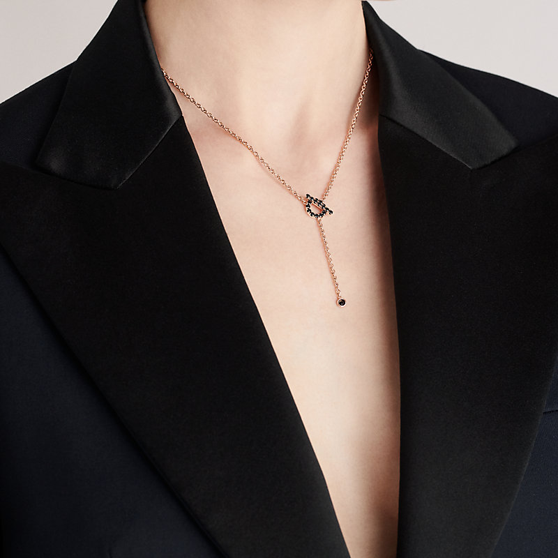 hermes lariat necklace